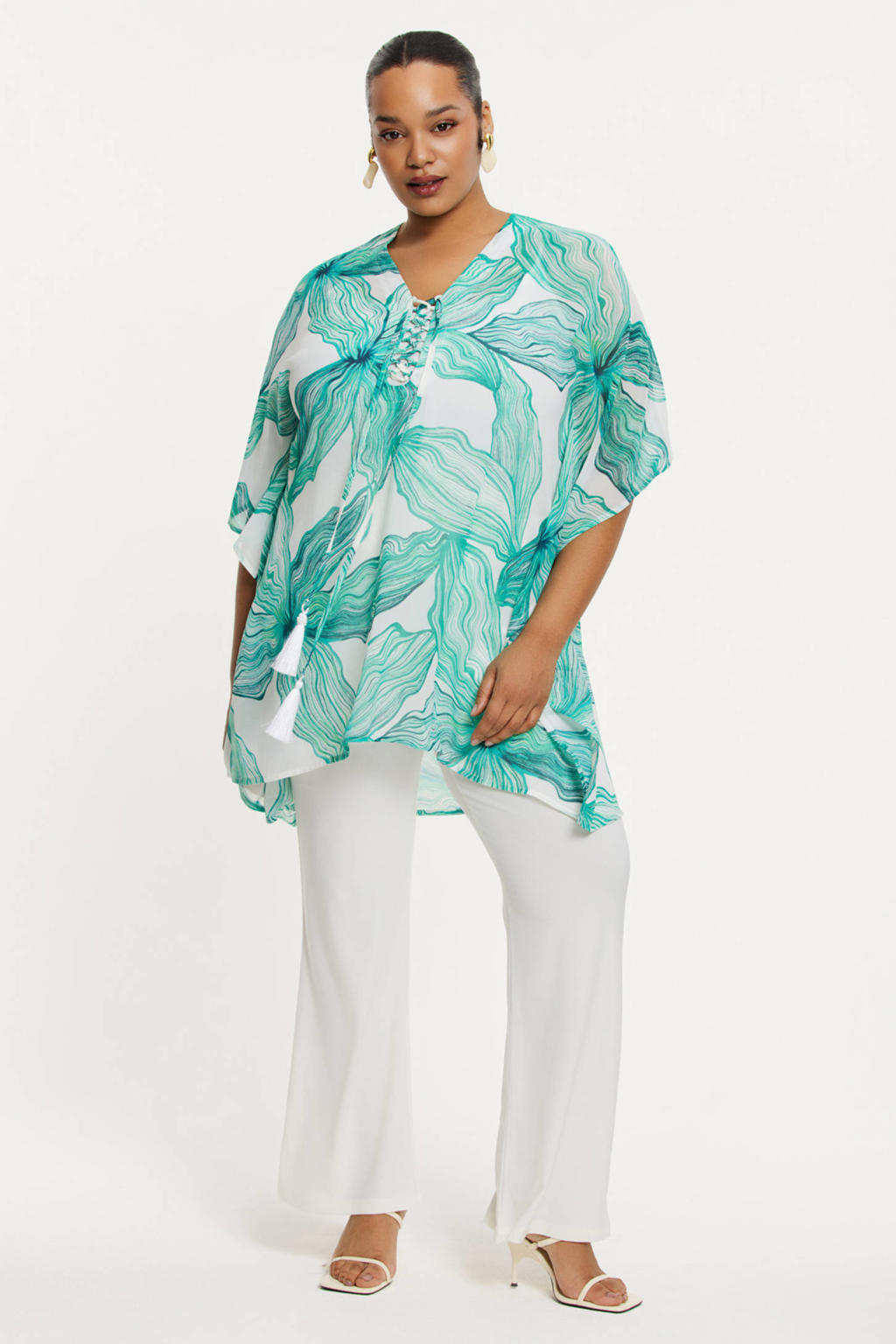 YOEK tuniek turquoise