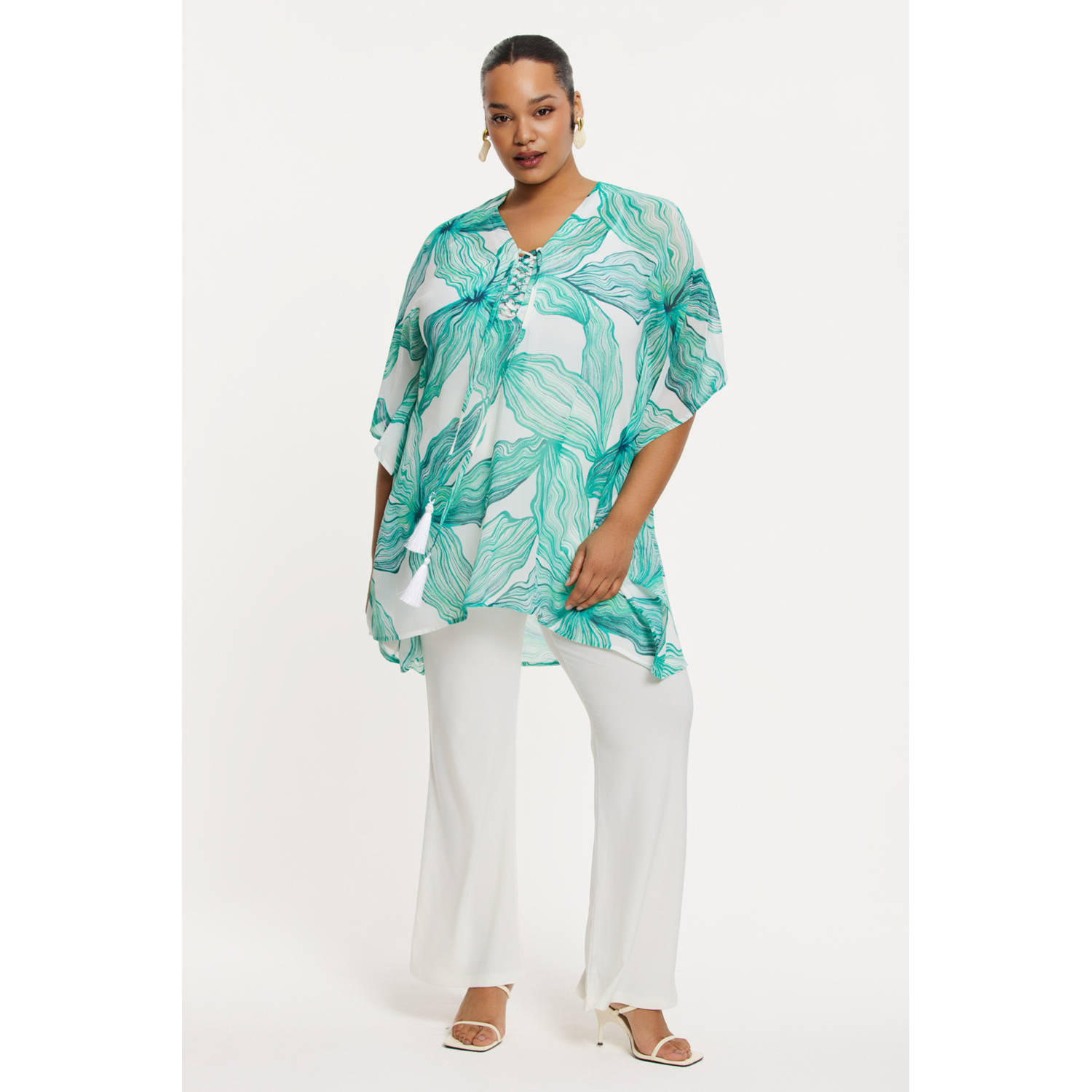 YOEK tuniek turquoise