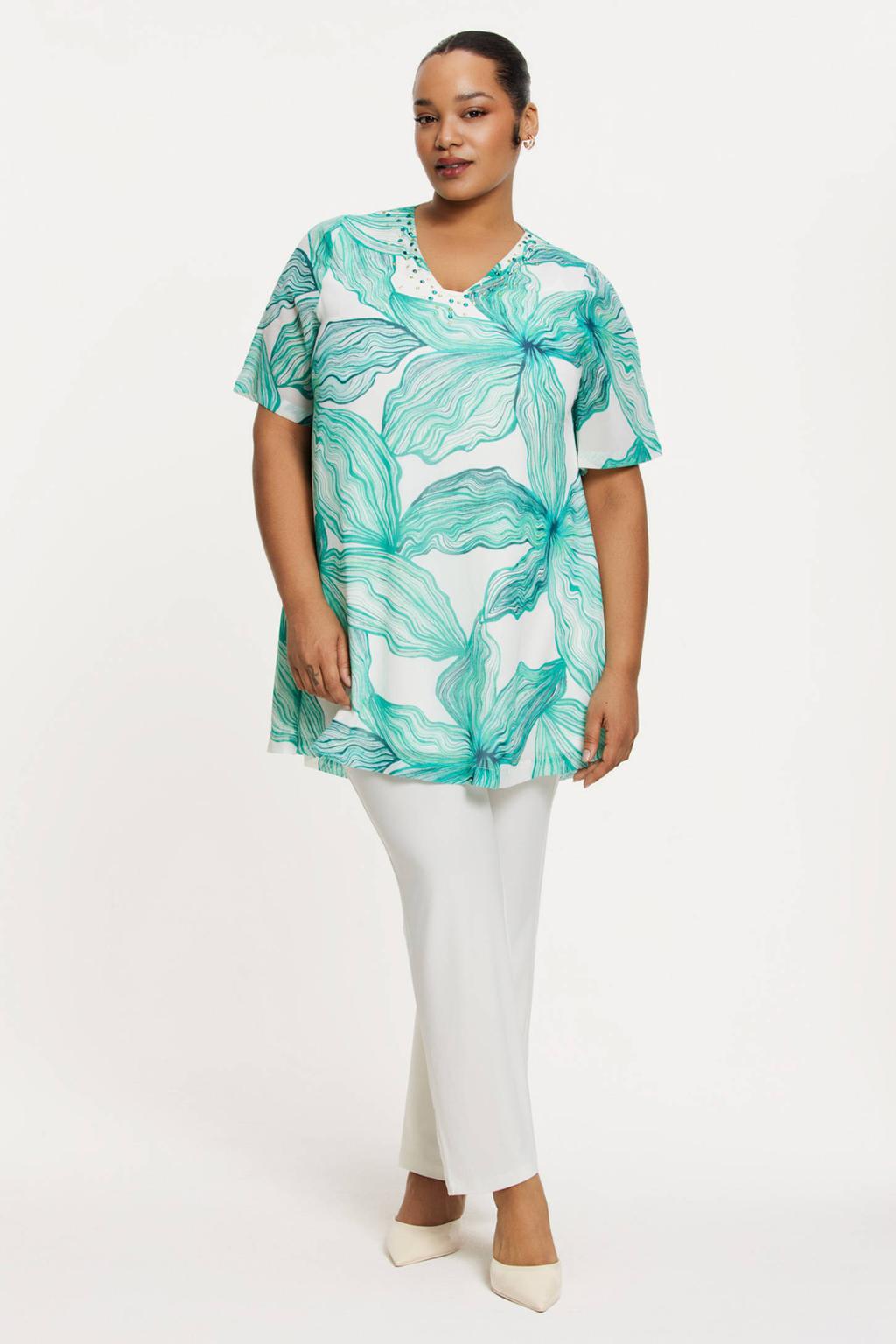 YOEK tuniek turquoise