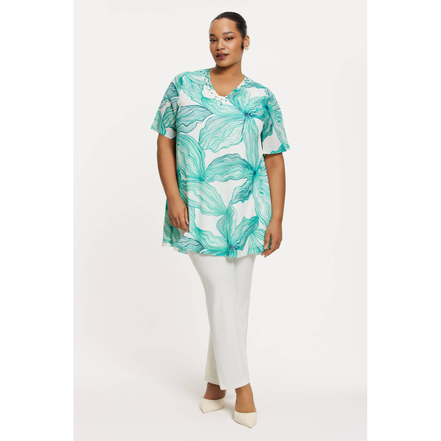 YOEK tuniek turquoise