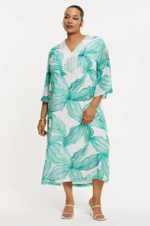 zomerjurk turquoise