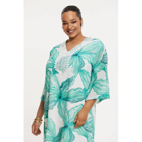 YOEK zomerjurk turquoise afbeelding