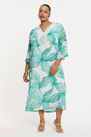 zomerjurk turquoise
