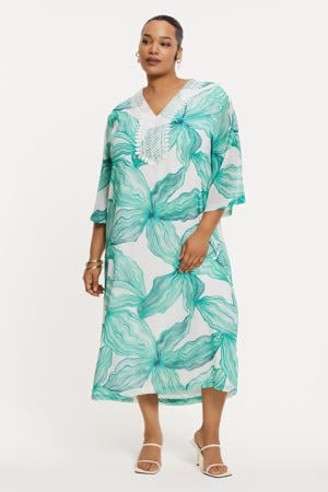 zomerjurk turquoise