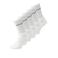 JACK & JONES JUNIOR sokken JACREGEN TENNIS - (set van 5) wit