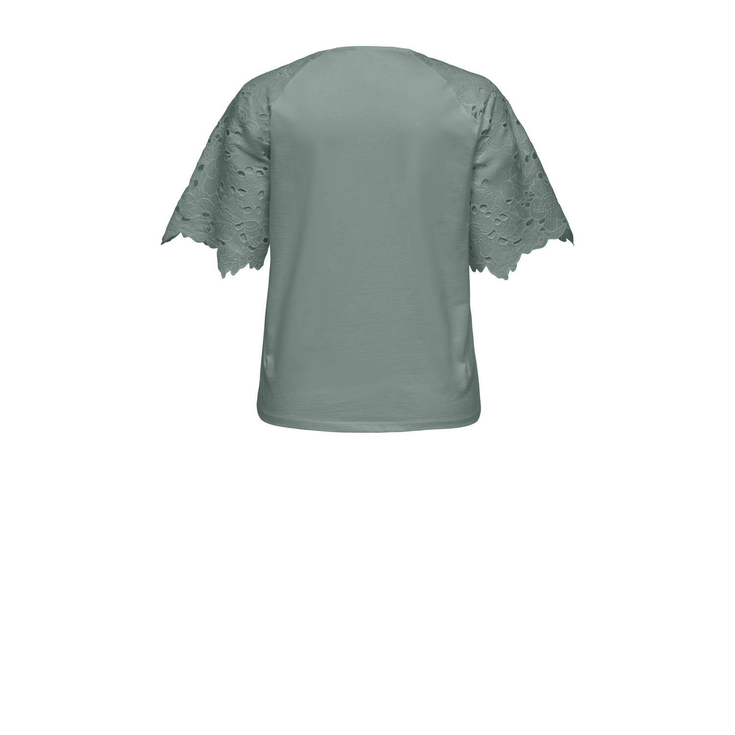 ONLY CARMAKOMA T-shirt grijsgroen