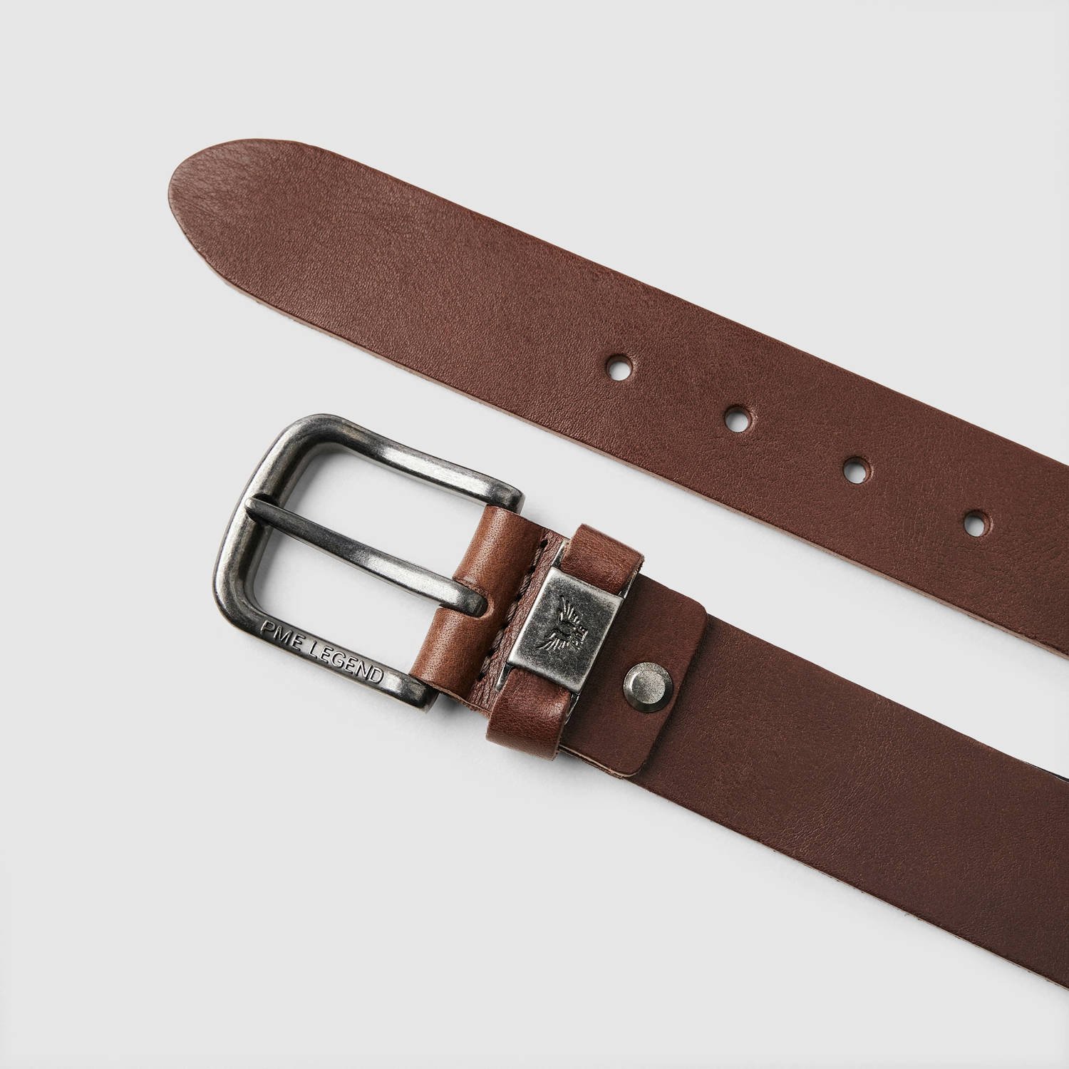 PME Legend leren riem bruin