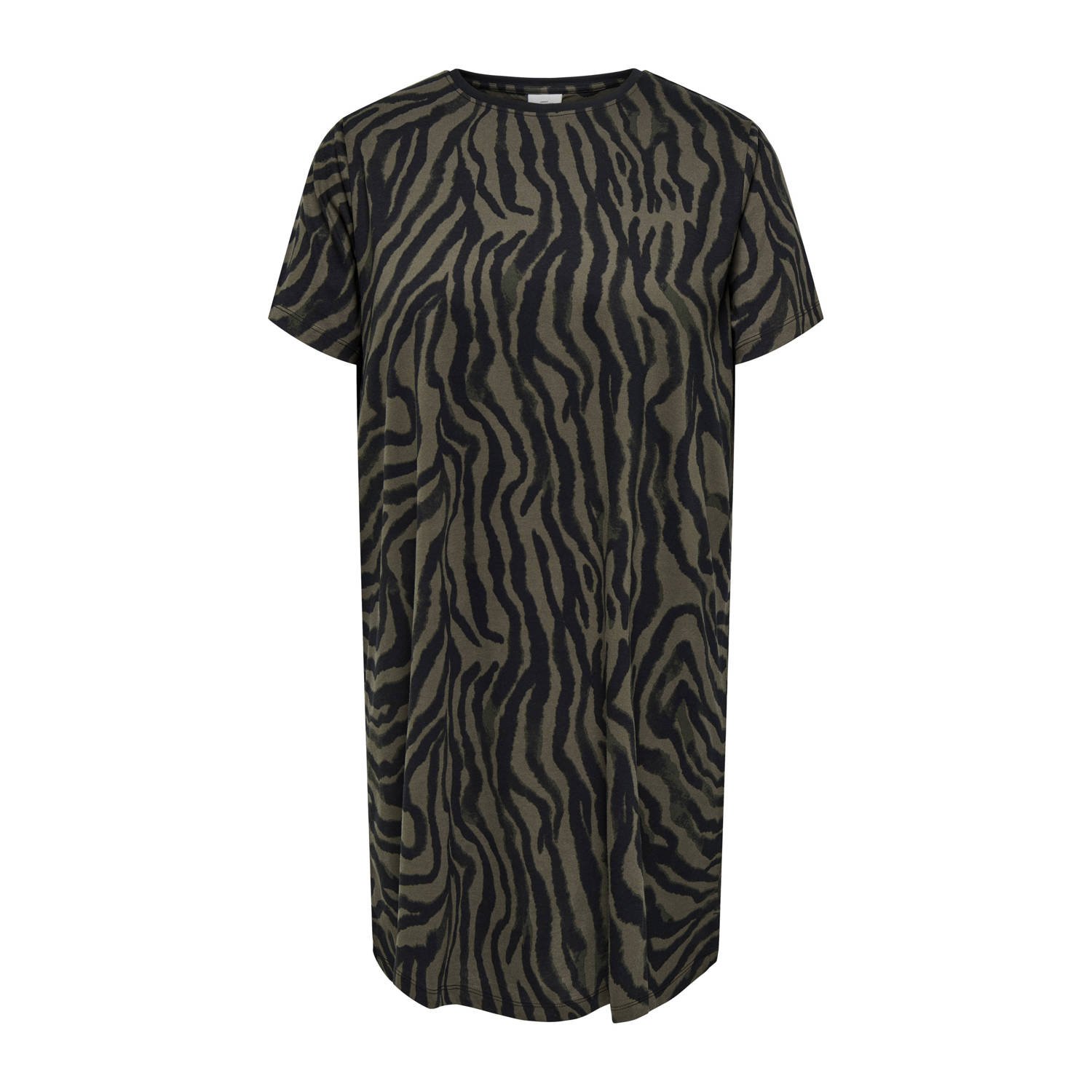 ONLY CARMAKOMA midi jurk groen