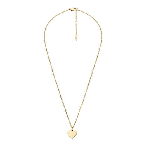 Fossil ketting JF03080710 Drew goudkleurig afbeelding