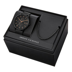 horloge AX7162SET Emporio Armani zwart