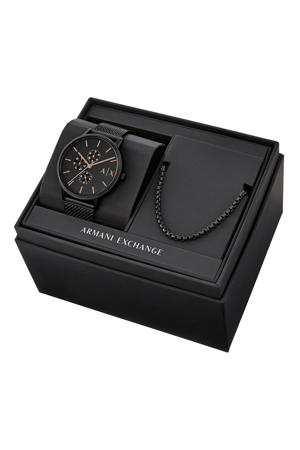 horloge AX7162SET Emporio Armani zwart