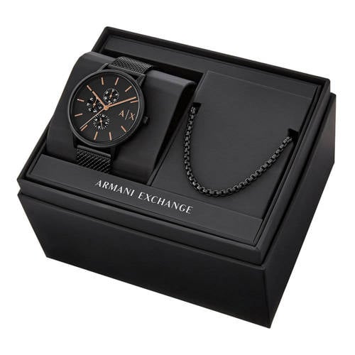 Armani Exchange horloge AX7162SET Emporio Armani zwart afbeelding