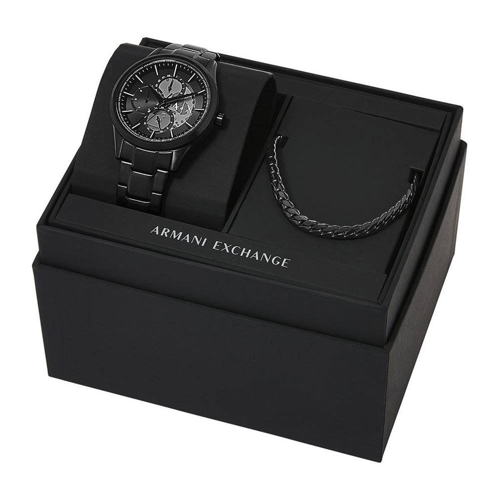 Armani Exchange horloge AX7160SET Emporio Armani zwart