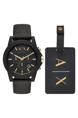 horloge AX7105 Emporio Armani zwart