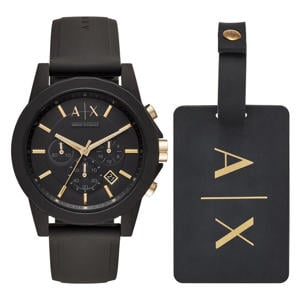 horloge AX7105 Emporio Armani zwart