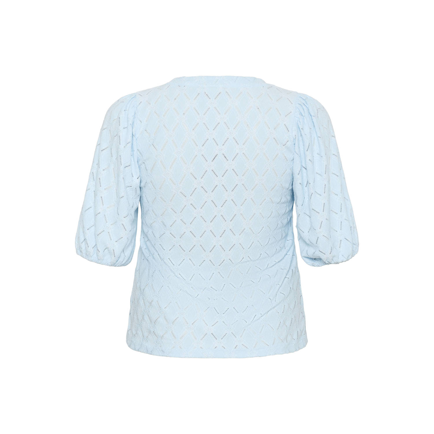 Kaffe Curve top lichtblauw
