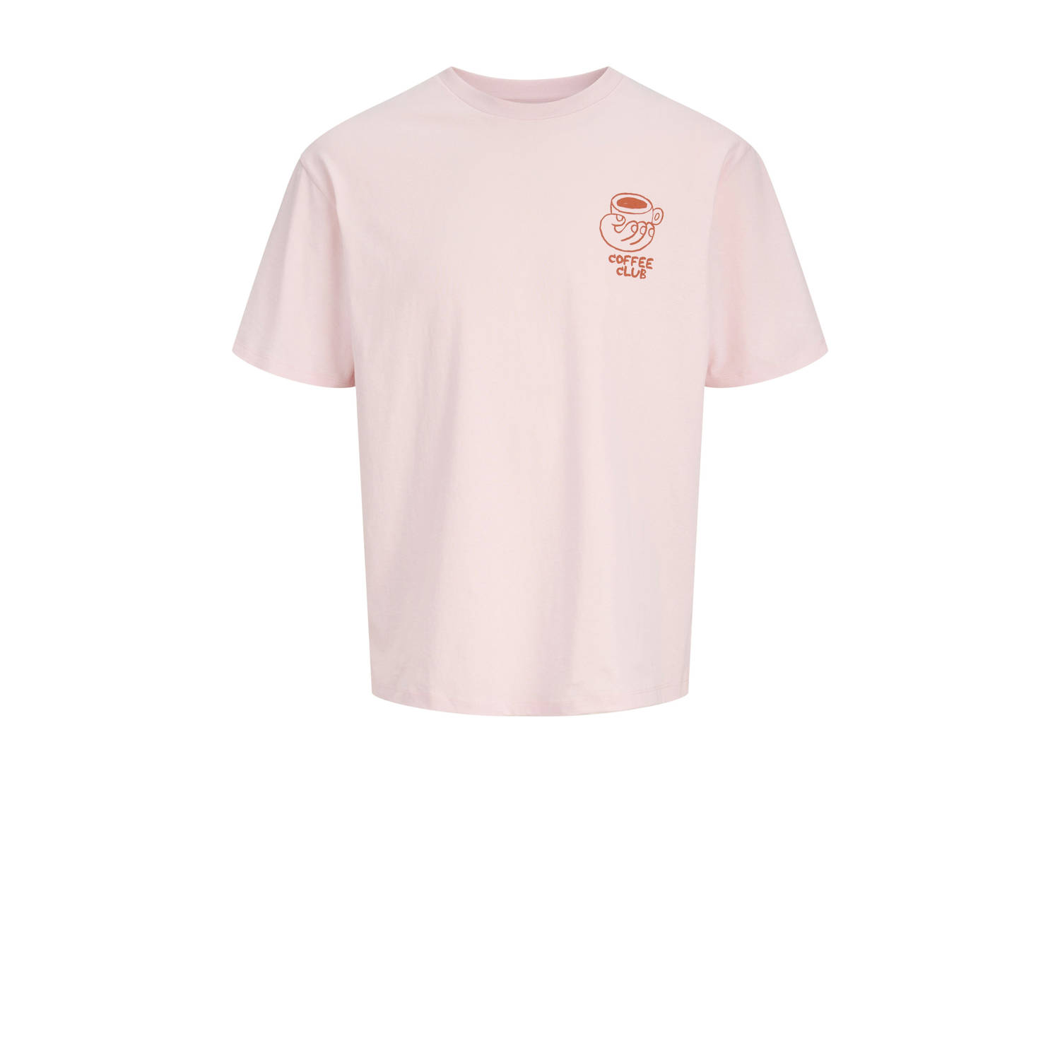JACK & JONES ORIGINALS T-shirt lichtroze