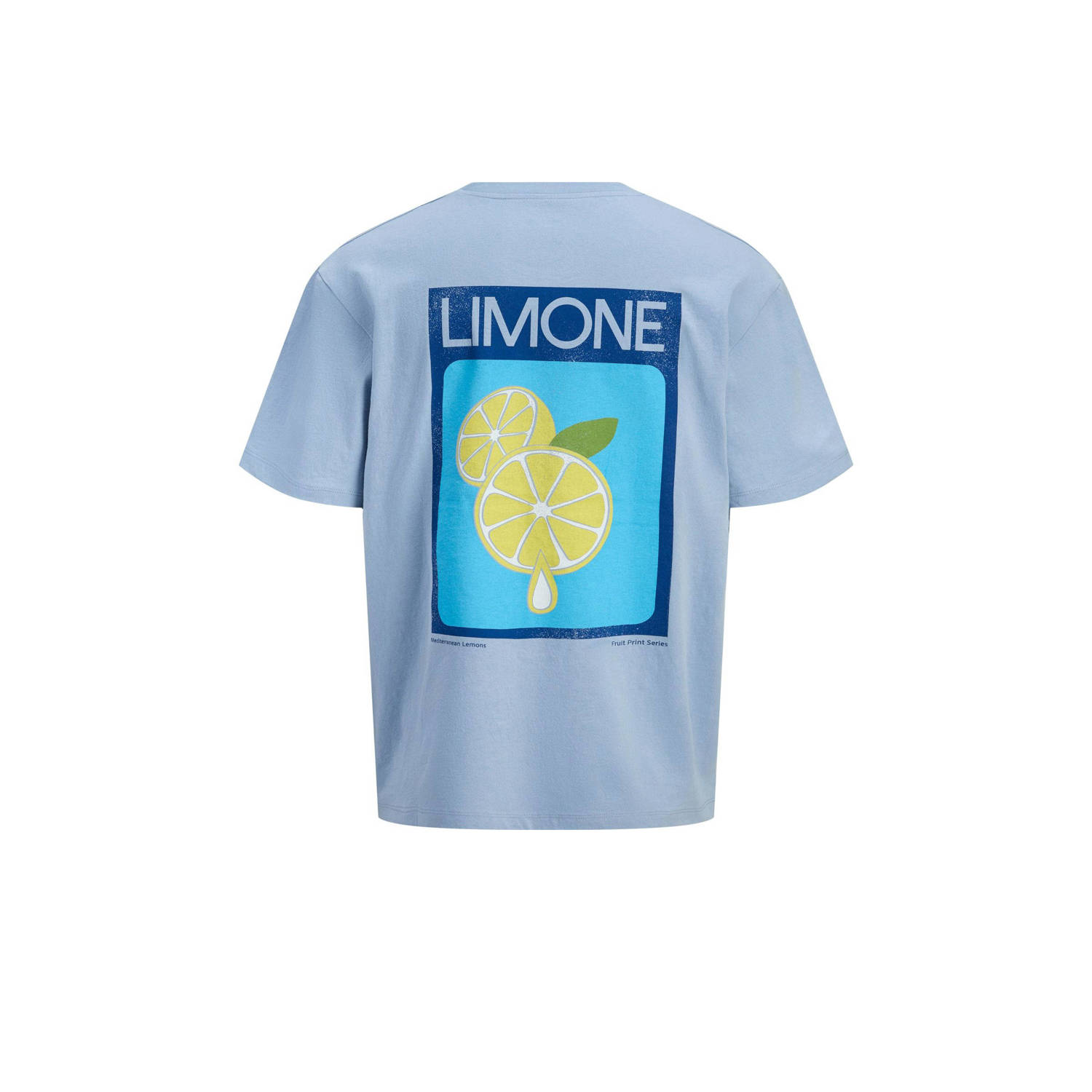 JACK & JONES ORIGINALS T-shirt lichtblauw