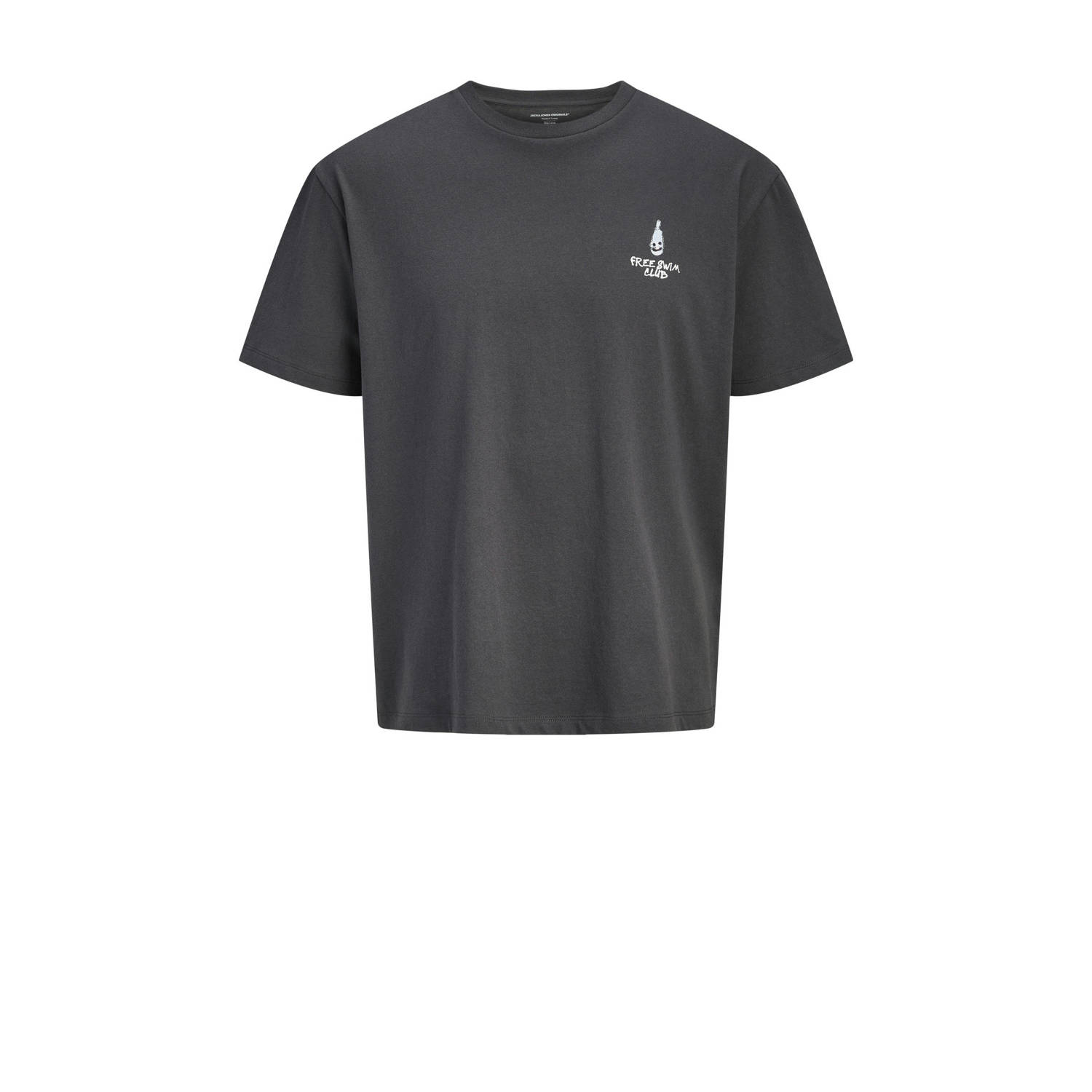 JACK & JONES ORIGINALS T-shirt grijs