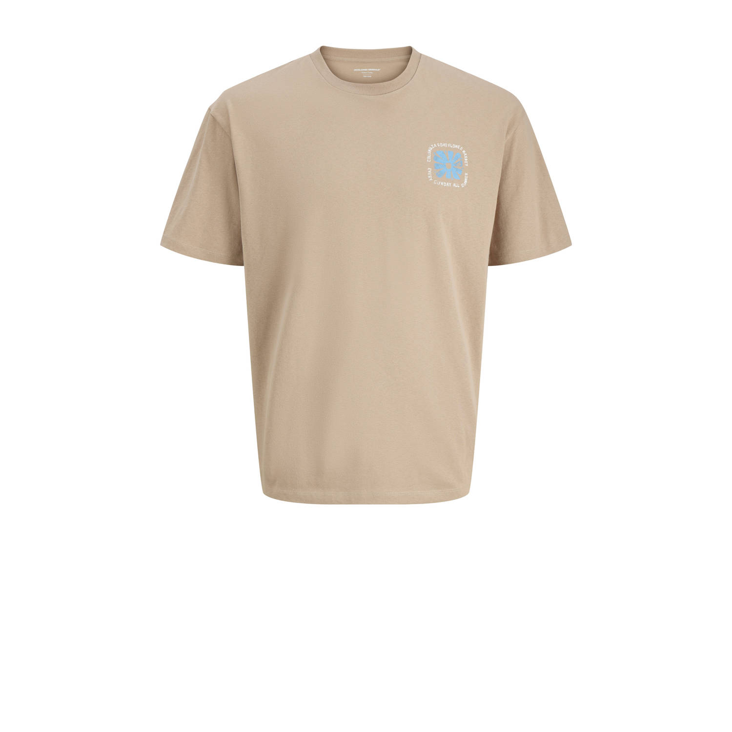 JACK & JONES ORIGINALS T-shirt beige