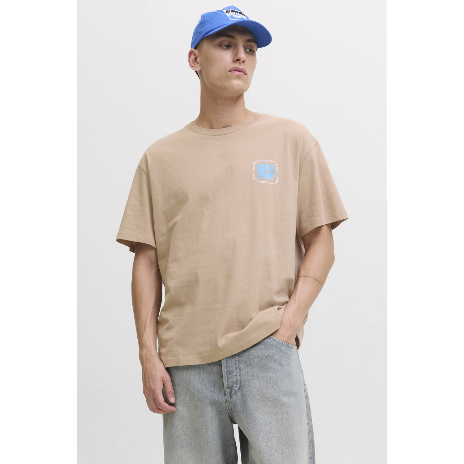 JACK & JONES ORIGINALS T-shirt beige