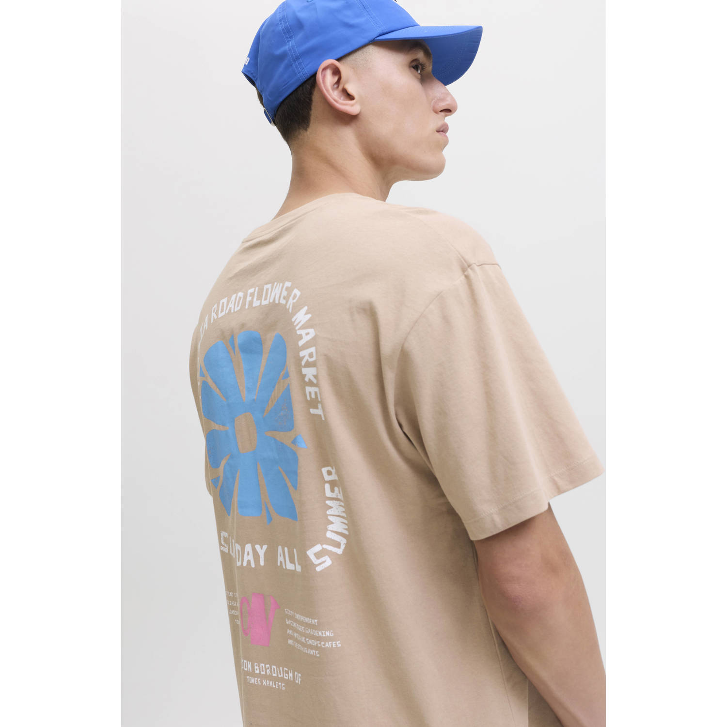 JACK & JONES ORIGINALS T-shirt beige