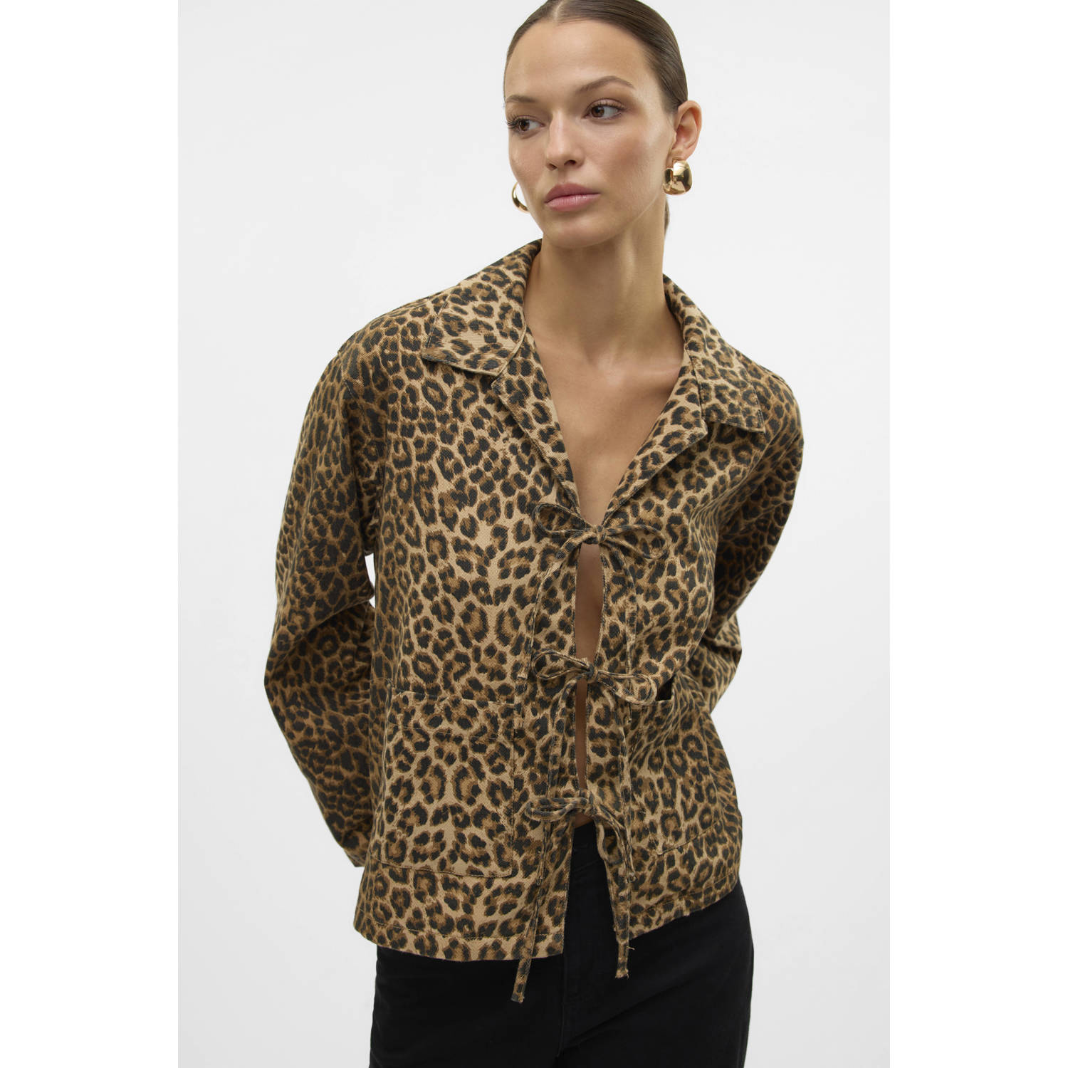 VERO MODA top lichtbruin