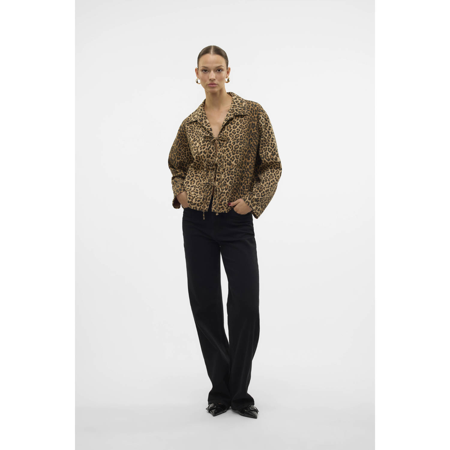 VERO MODA top lichtbruin