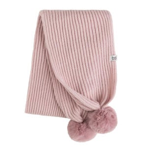gebreide sjaal Cool roze