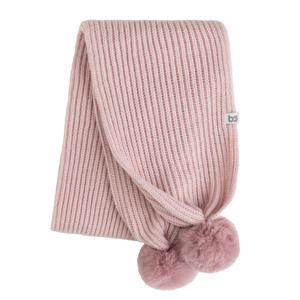 gebreide sjaal Cool roze