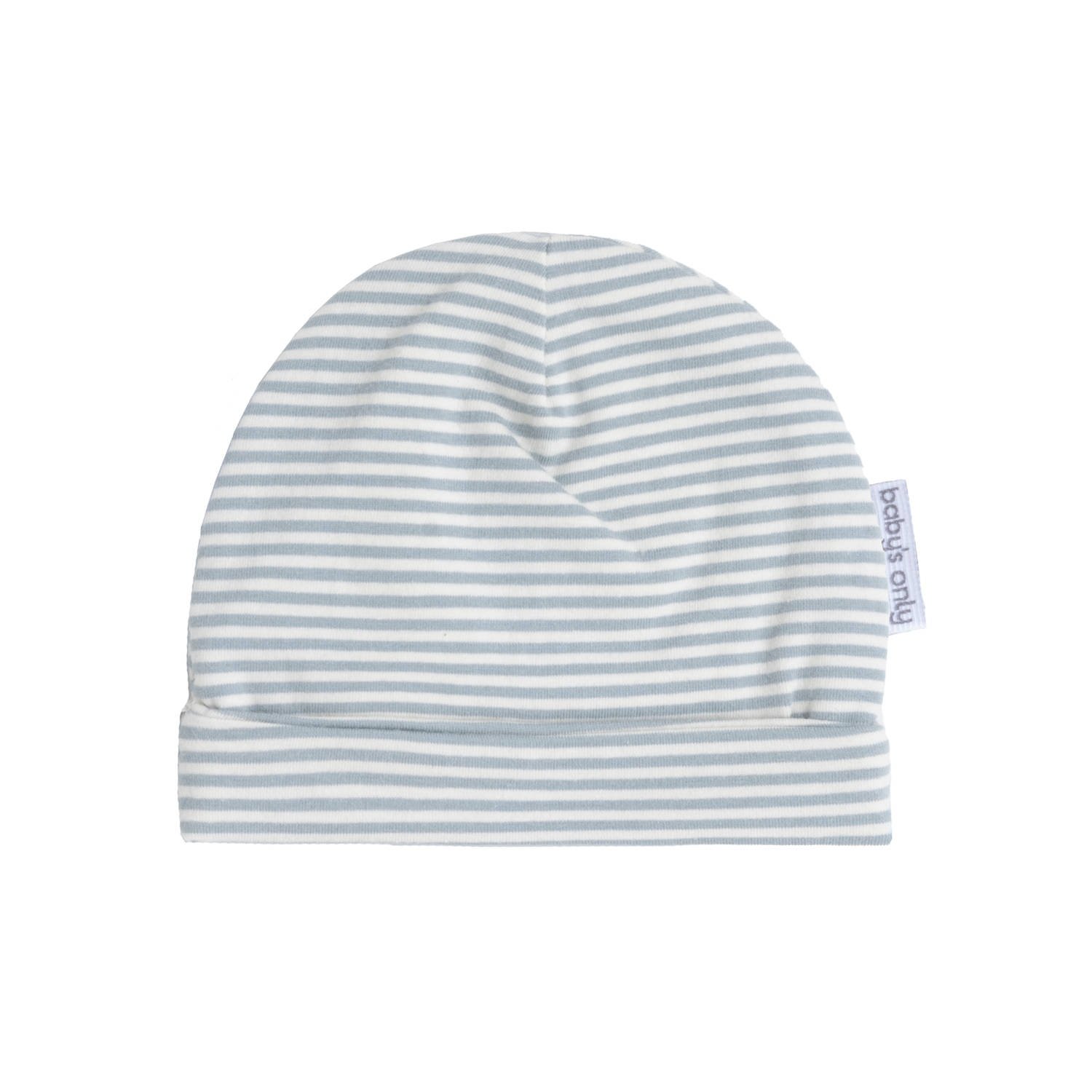Baby's Only baby muts Stripe lichtblauw off white