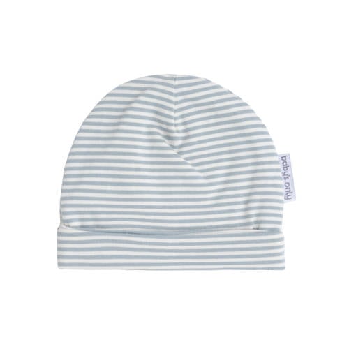 Baby's Only baby muts Stripe lichtblauw/off white afbeelding