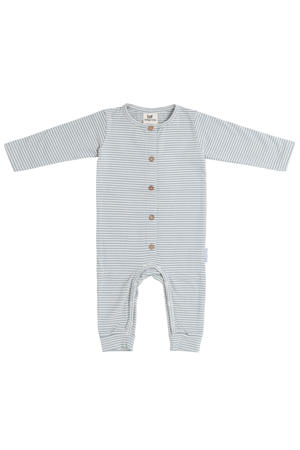 boxpak Stripe lichtblauw/off white