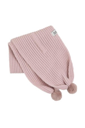 gebreide sjaal Cool roze