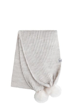gebreide sjaal Cool off white