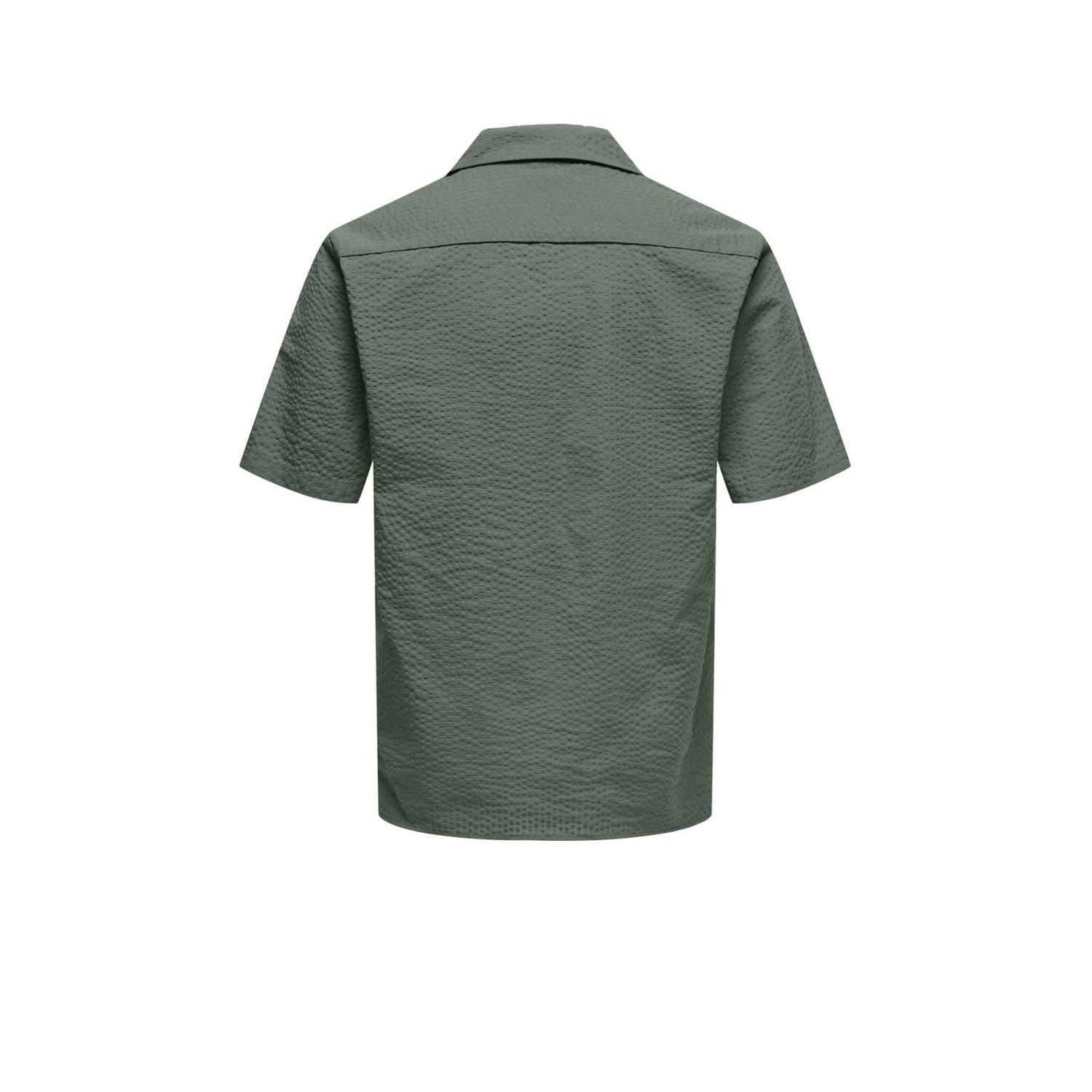 ONLY & SONS Overhemd met korte mouwen ONSEYE RESORT SEERS 0009 SHIRT NOOS