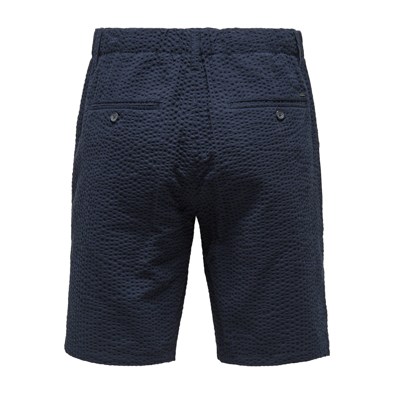 ONLY & SONS regular casual short donkerblauw