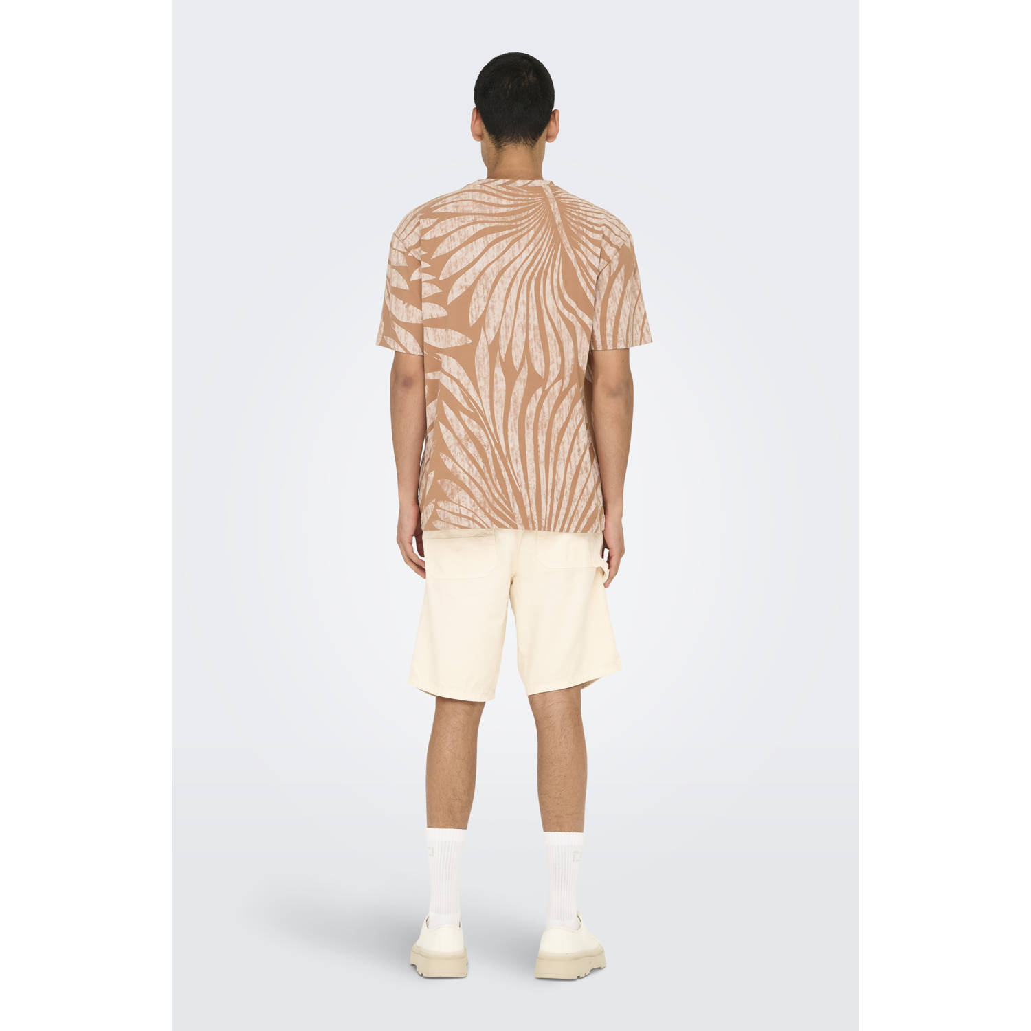 ONLY & SONS T-shirt donker oranje
