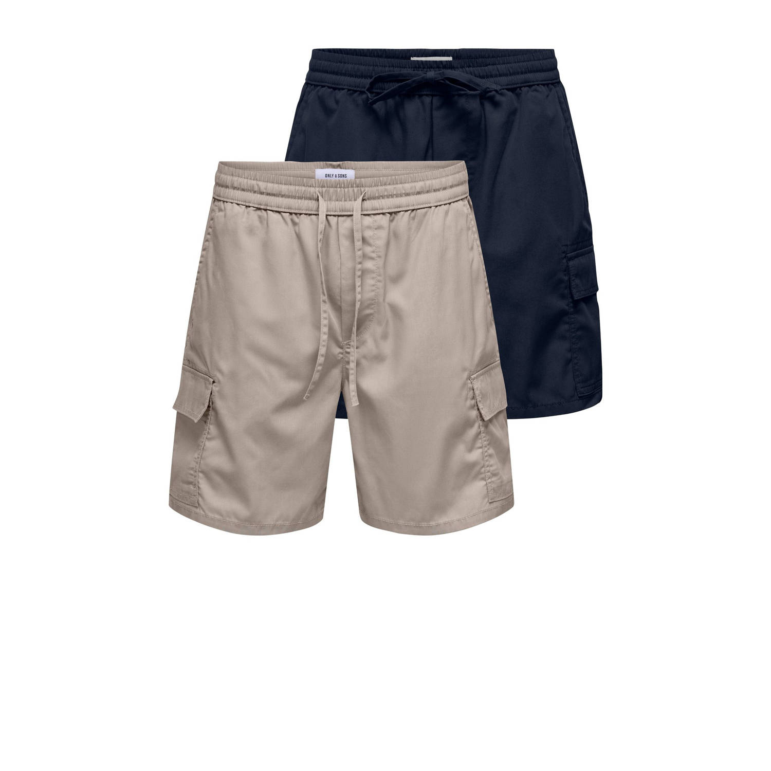 ONLY & SONS slim cargo short (set van 2)