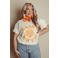 Pinned by K Curve T-shirt ecru