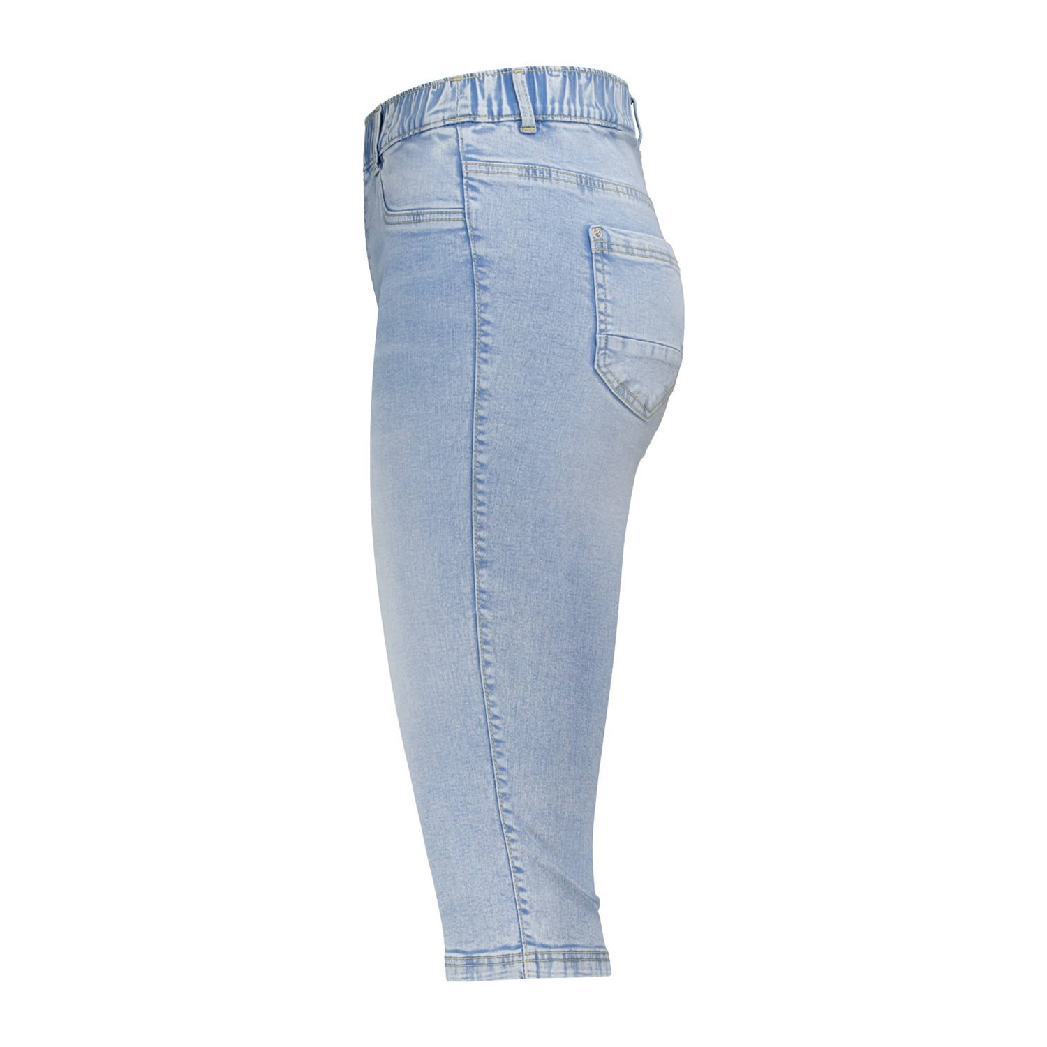 MS Mode capri jeans light blue denim