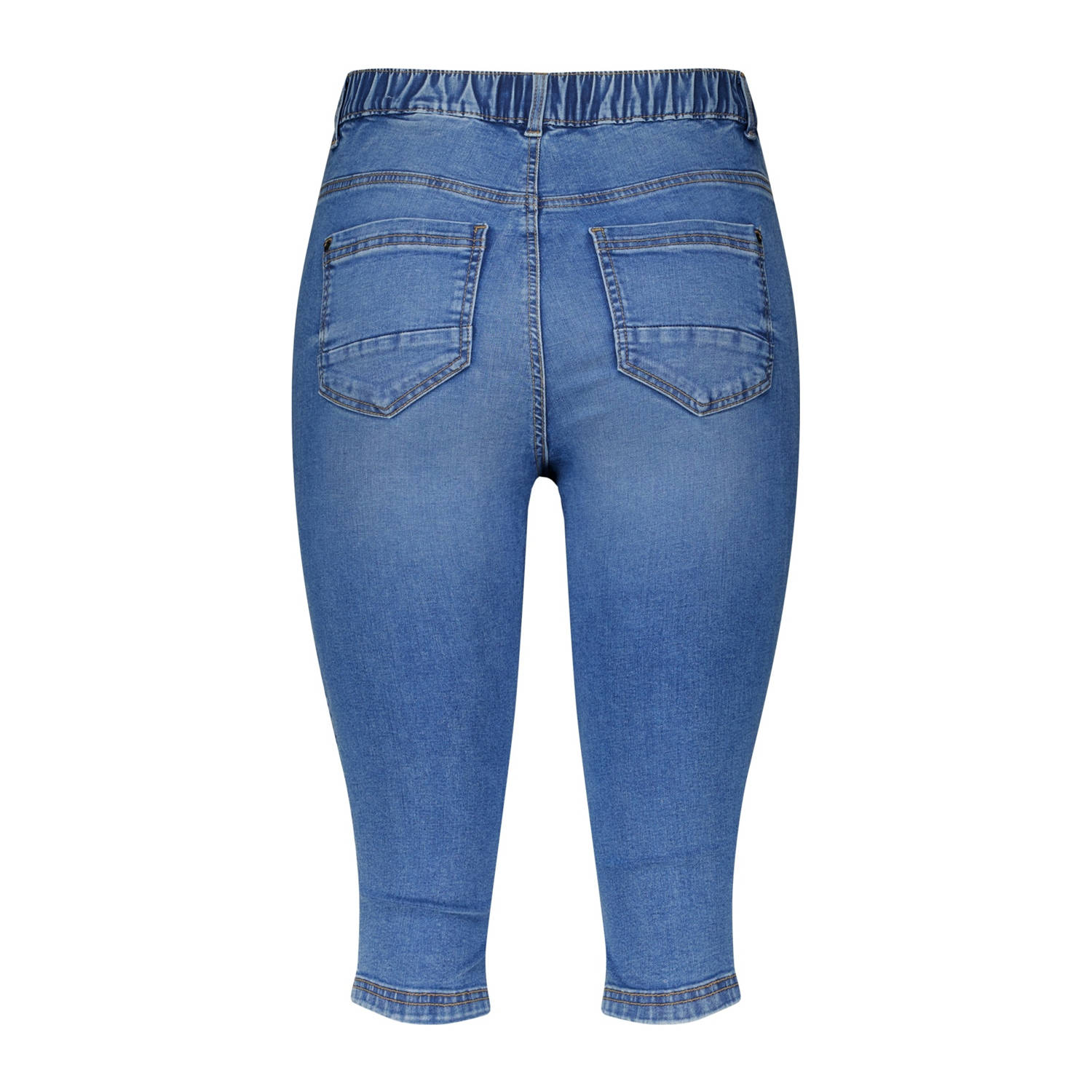 MS Mode capri jeans medium blue denim
