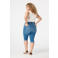 MS Mode capri jeans medium blue denim