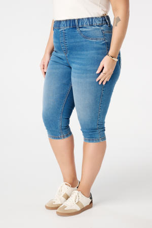 capri jeans medium blue denim