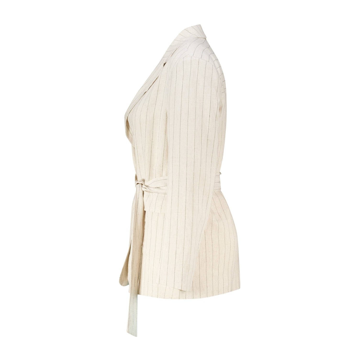 MS Mode regular blazer zand