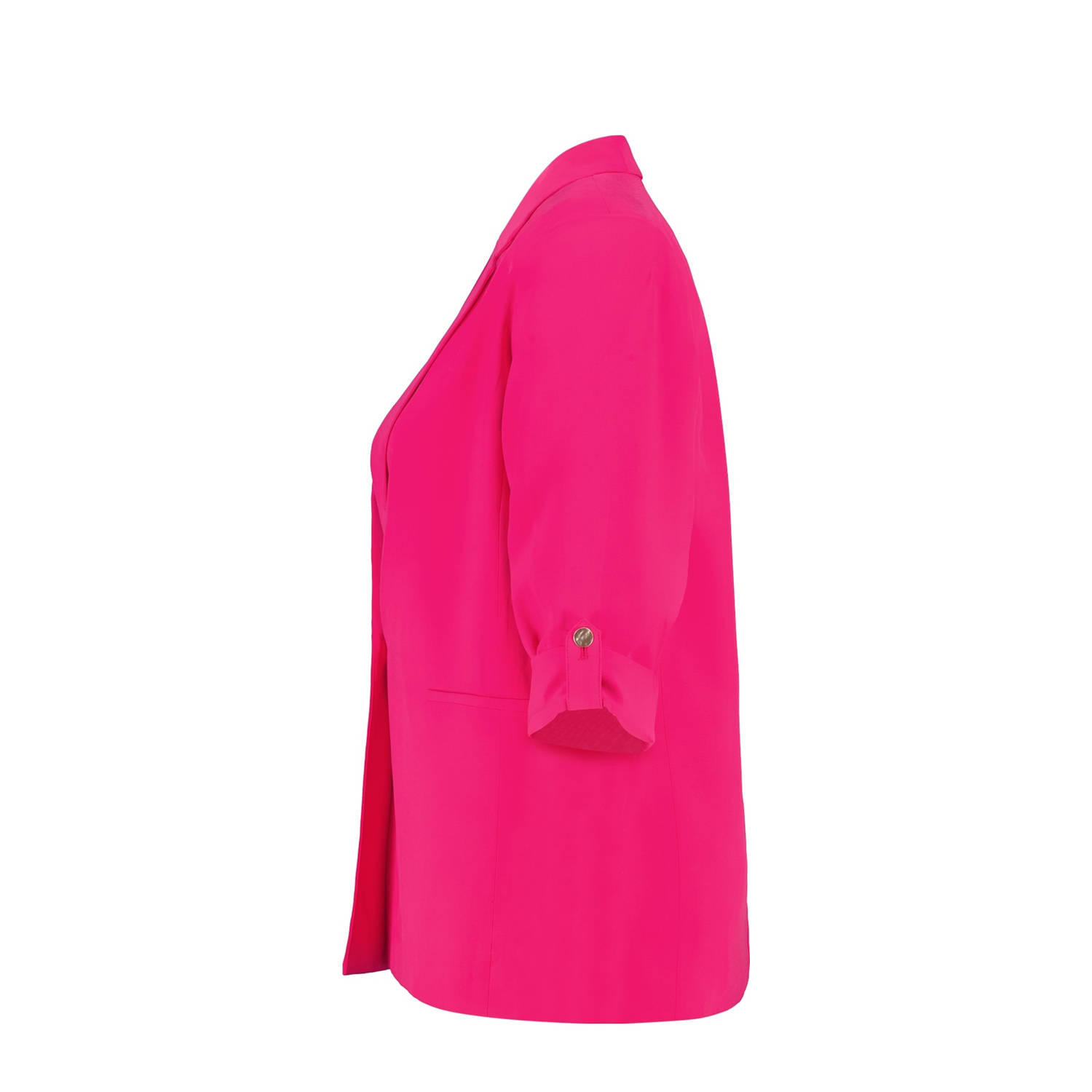 MS Mode regular blazer fuchsia
