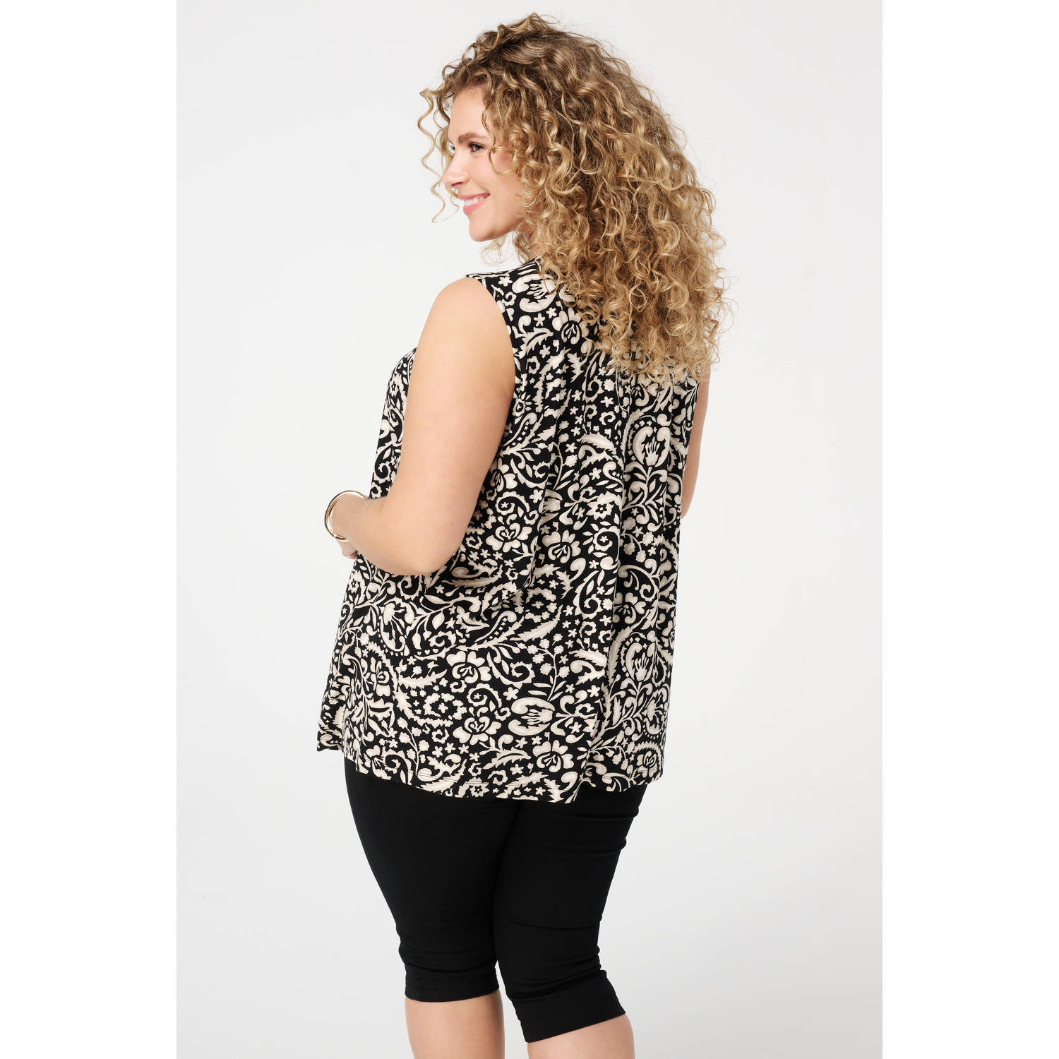 MS Mode top zwart