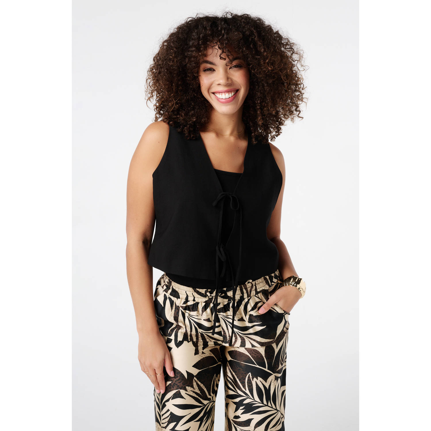 MS Mode gilet zwart