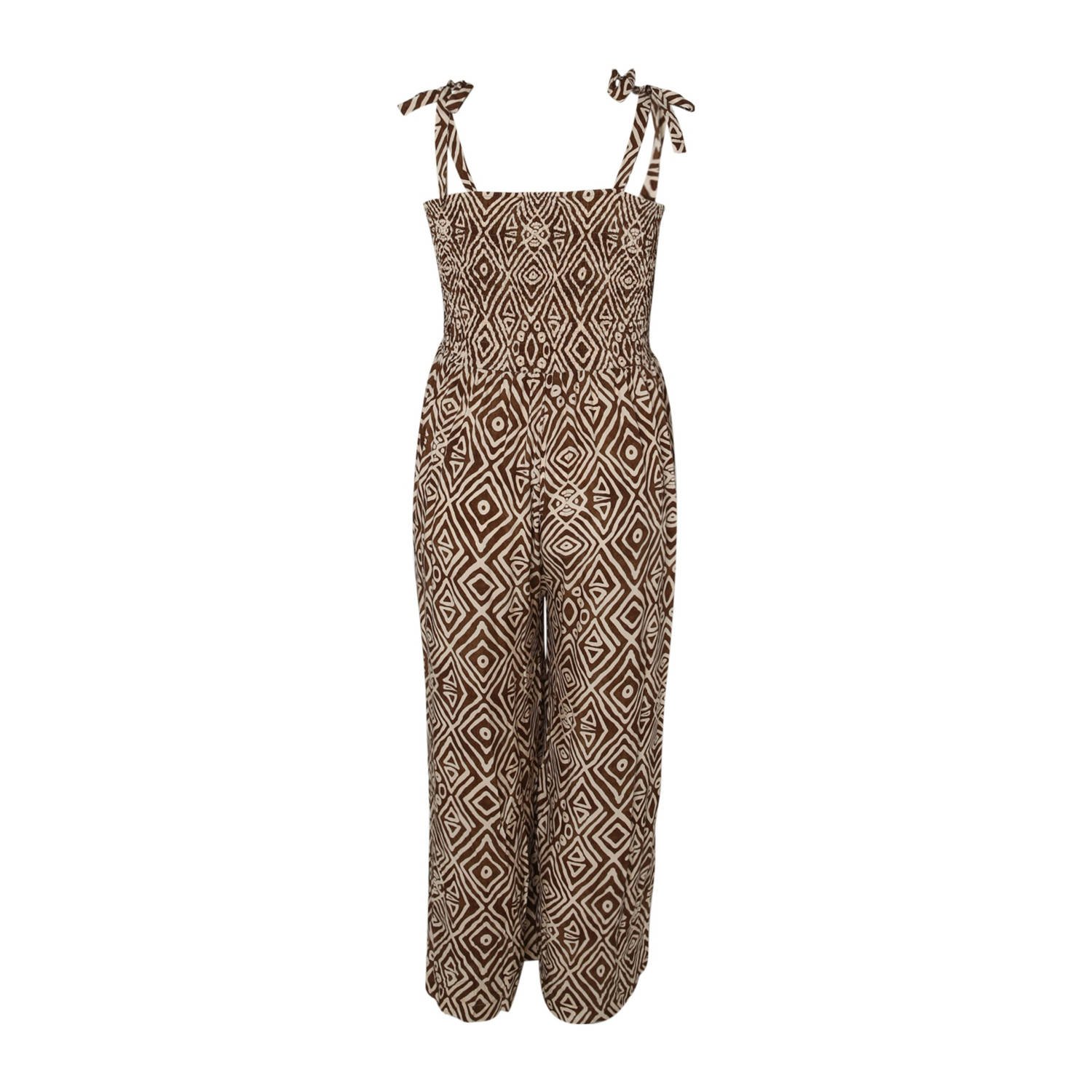 Paprika bruin jumpsuit