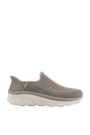   slip-on sneakers kaki